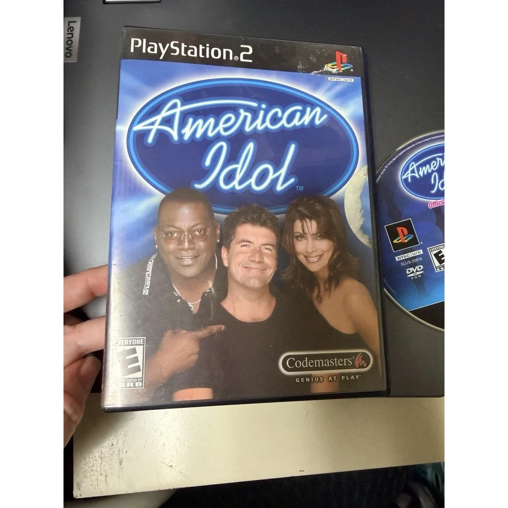American Idol Official Video Game Sony PlayStation 2 PS2 SLUS-20816 Codemasters